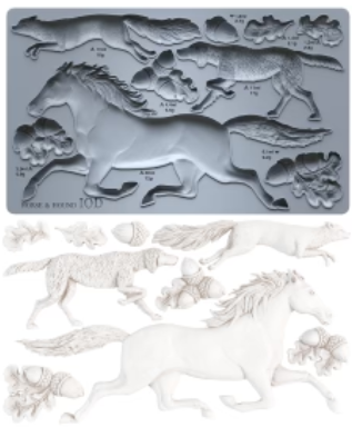 Iron Orchid Designs - Horse & Hound Mould