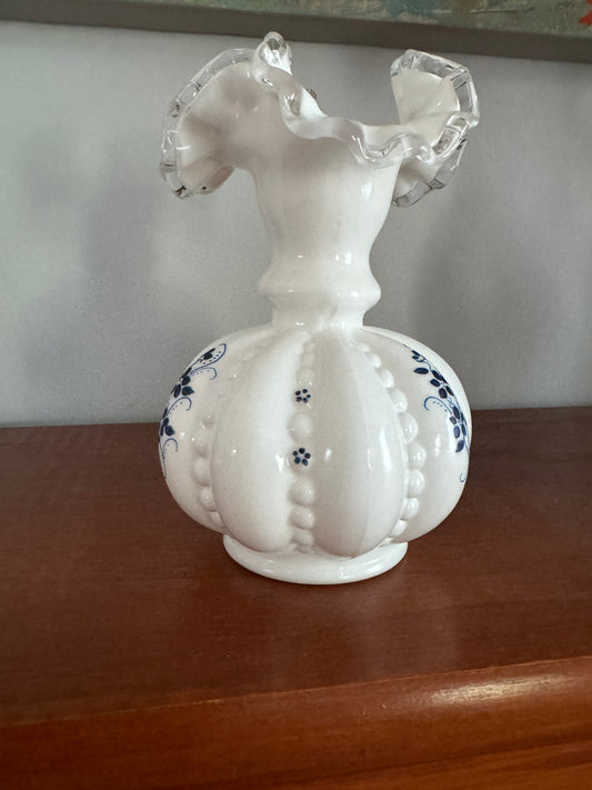 Vintage Fenton Silver Crest "Elizabeth" Vase