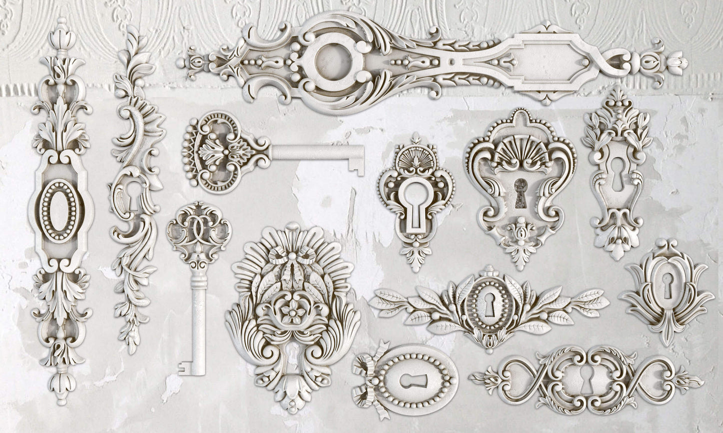 Iron Orchid Designs - Lock & Key Mould