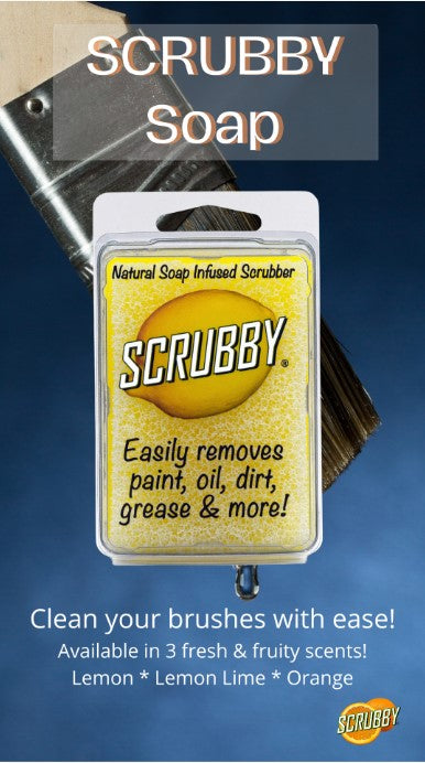 Scrubby Soap and Paint Brush Cleaner