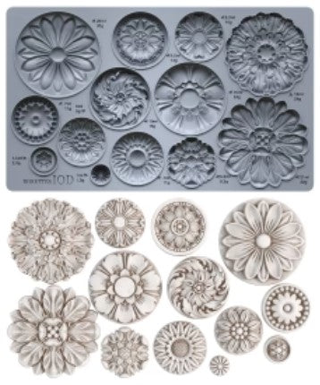 Iron Orchid Designs - Rosettes Mould