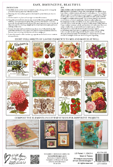 Iron Orchid Designs - Seed Catalogue Transfer