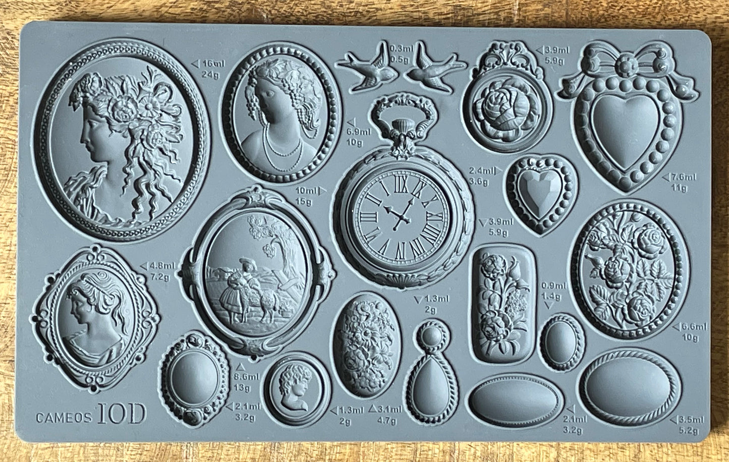 Iron Orchid Designs - Cameos Mould