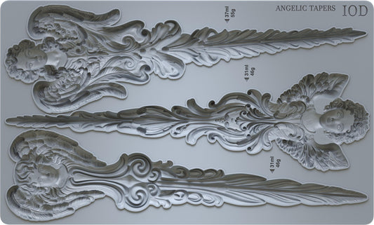 Iron Orchid Designs - Angelic Tapers Mould
