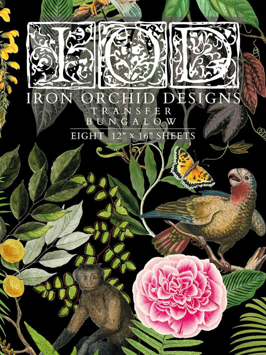 Iron Orchid Designs - Bungalow Transfer