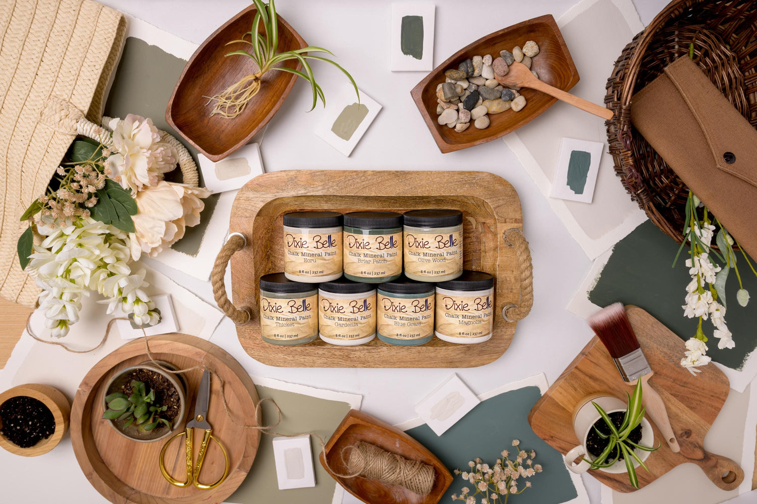 Full Line of Dixie Belle Chalk Mineral Paints | All Colors | Furniture, DIY Crafts, Home Decor – Durable, Matte Finish