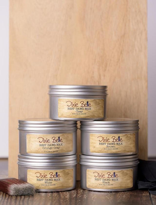 Best Dang Wax by Dixie Belle - Full Line of 5 Colors with Zero VOC - Smooth and creamy for your furniture and project pieces